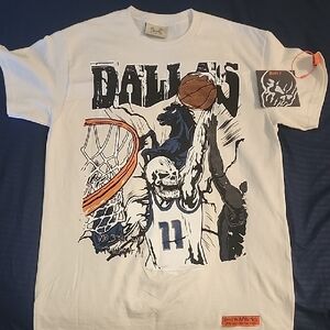 Dallas Graphic Kids Tee - White